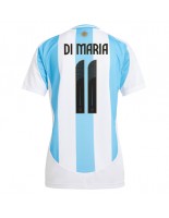 Argentina Angel Di Maria #11 Domácí Dres pro Dámské Copa America 2024 Krátký Rukáv